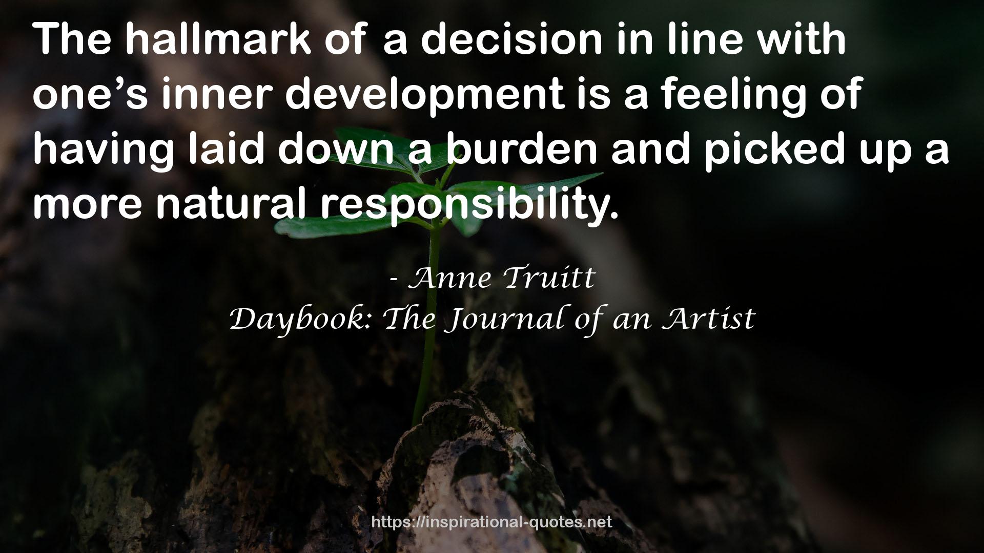 Anne Truitt QUOTES