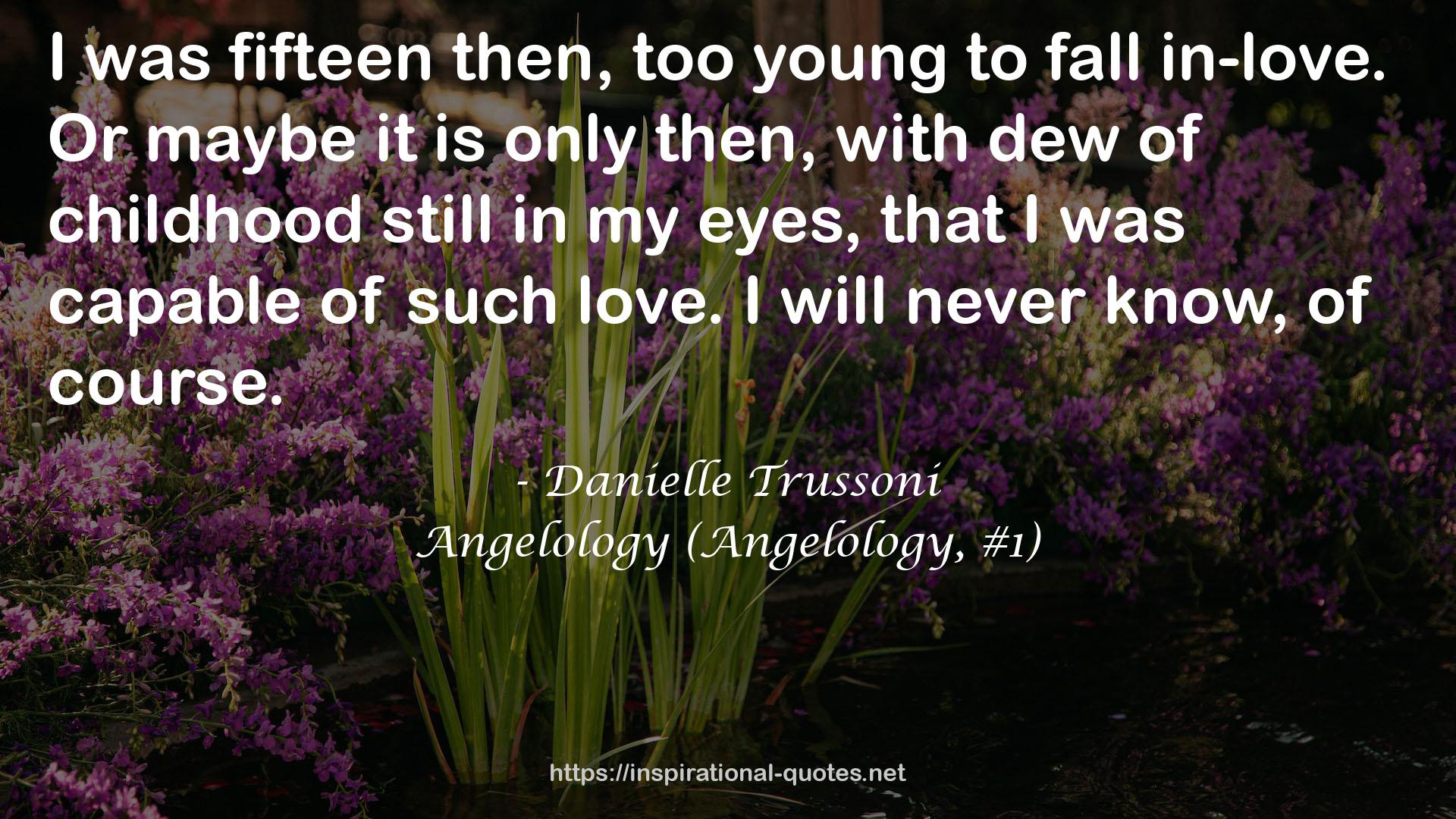 Angelology (Angelology, #1) QUOTES