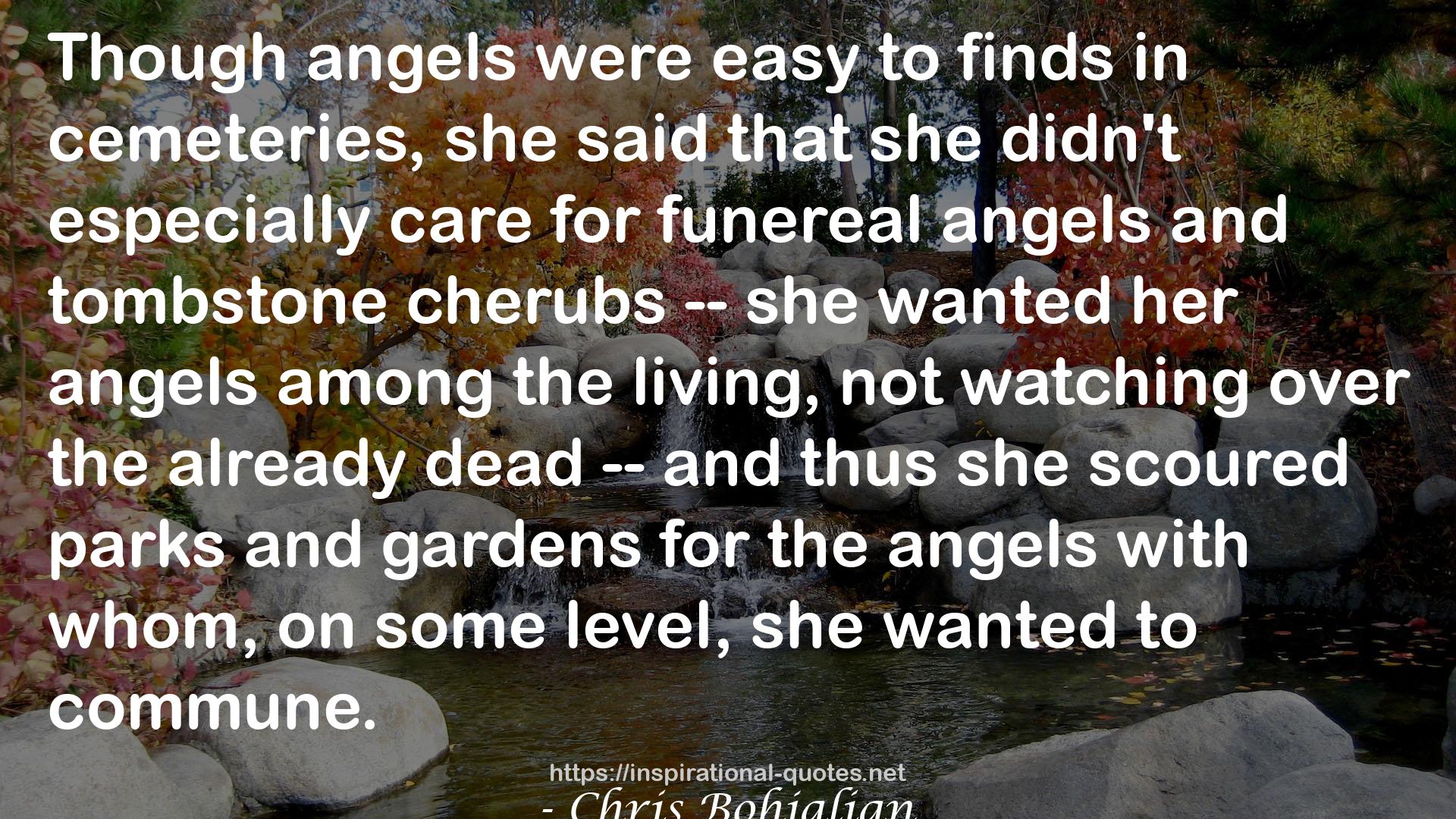her angels  QUOTES
