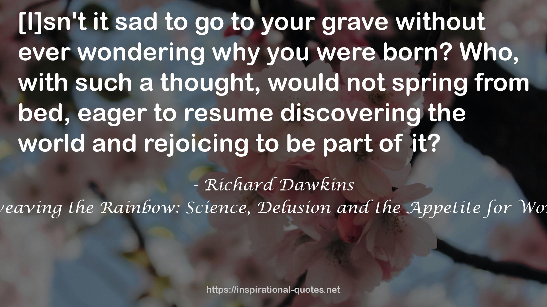 Richard Dawkins QUOTES