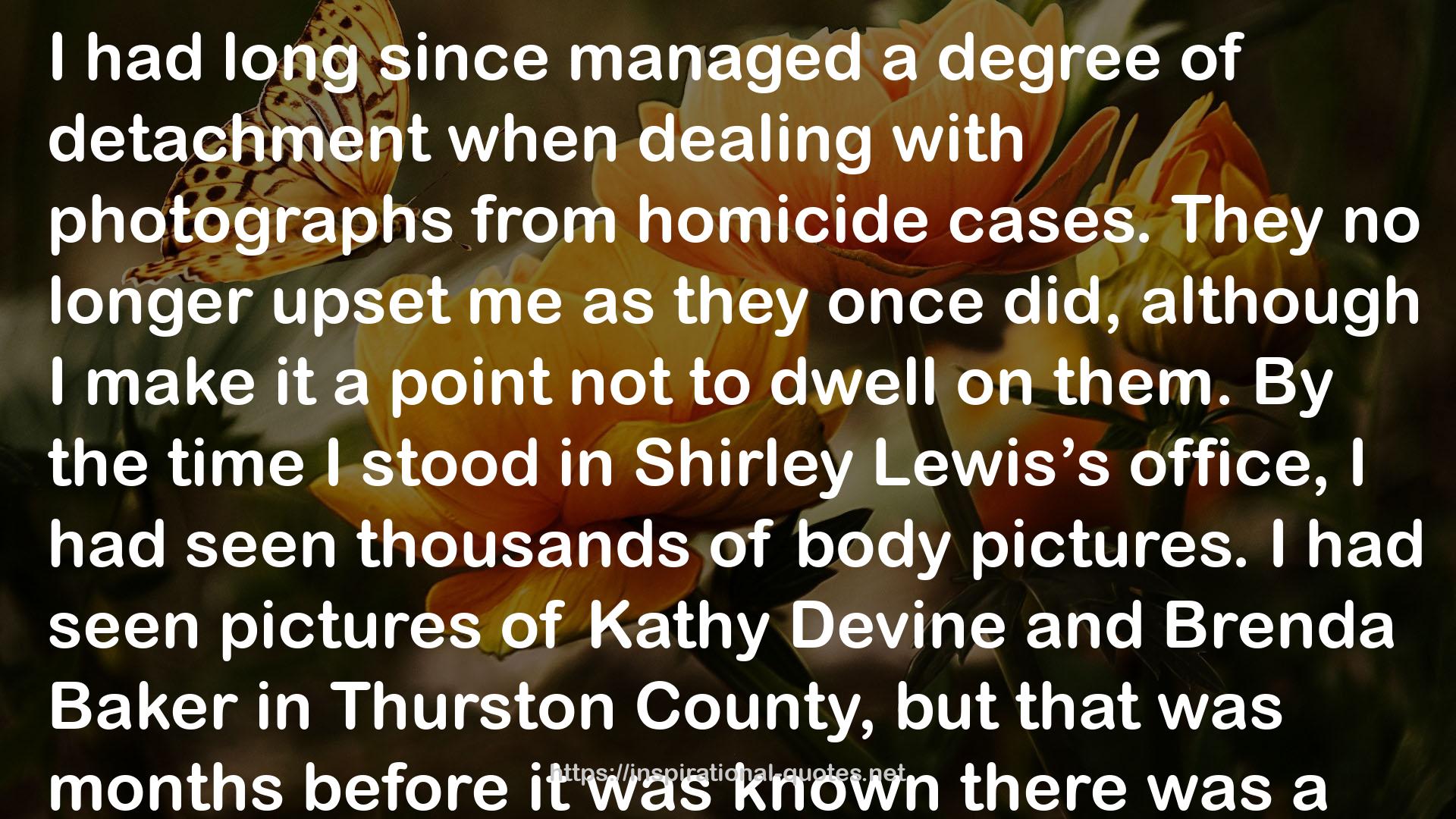 Kathy Devine  QUOTES