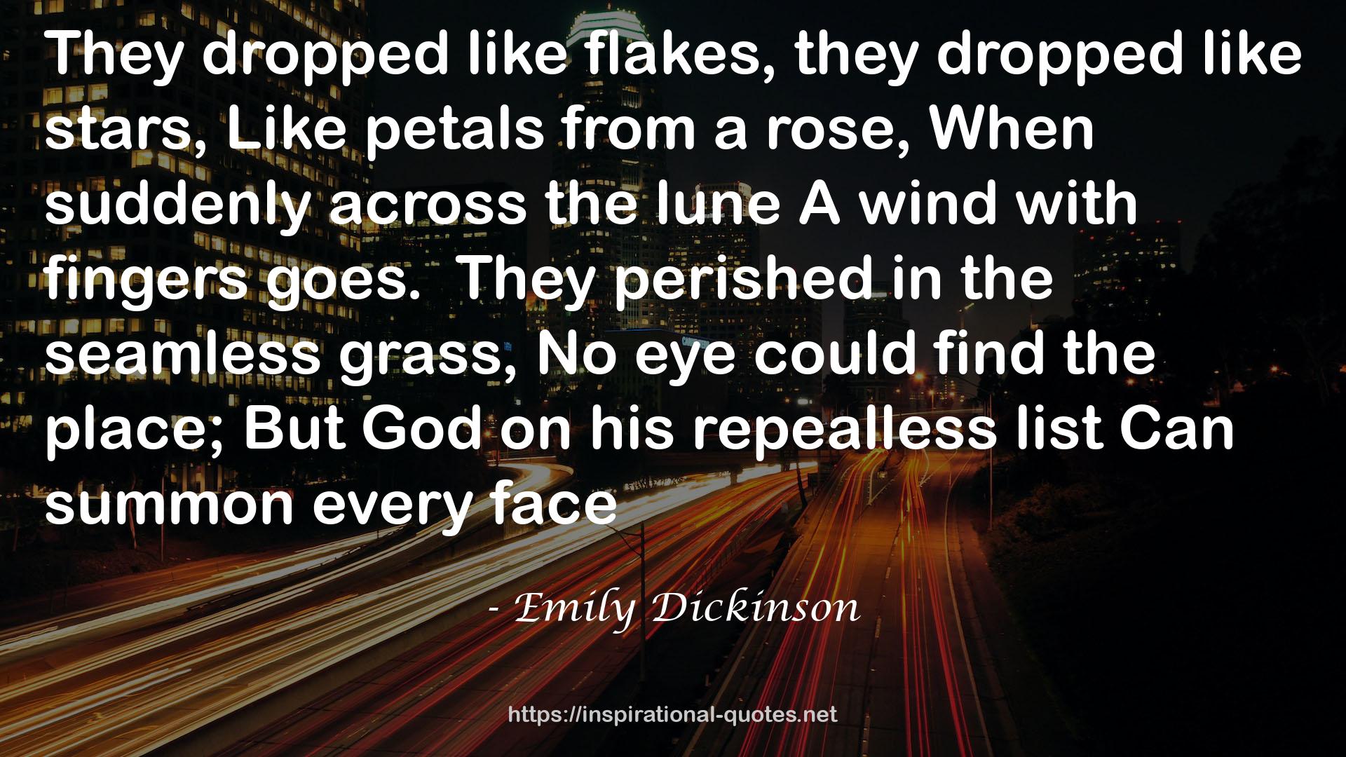 Emily Dickinson QUOTES