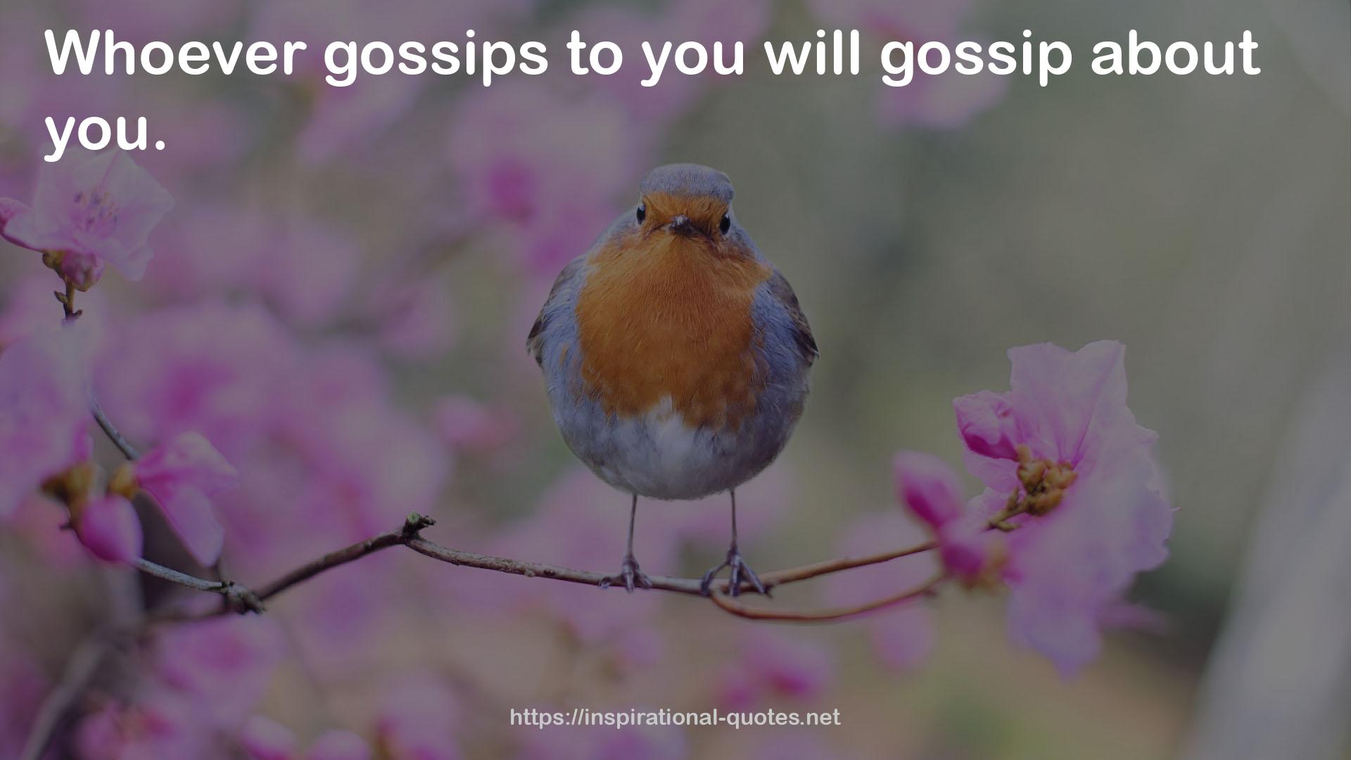 gossips  QUOTES