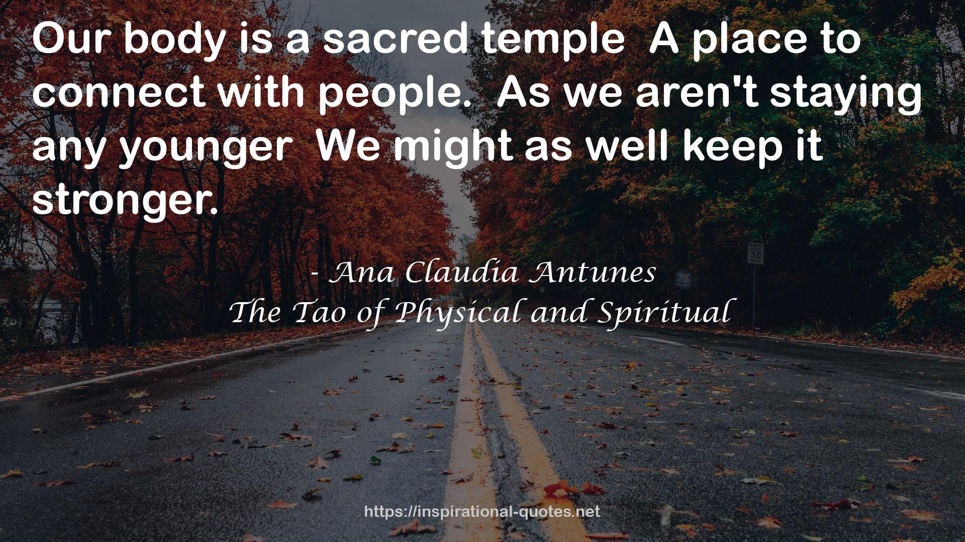 a sacred temple  QUOTES