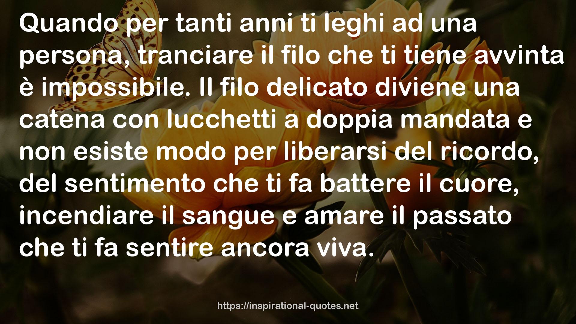 Il filo delicato diviene una catena  QUOTES