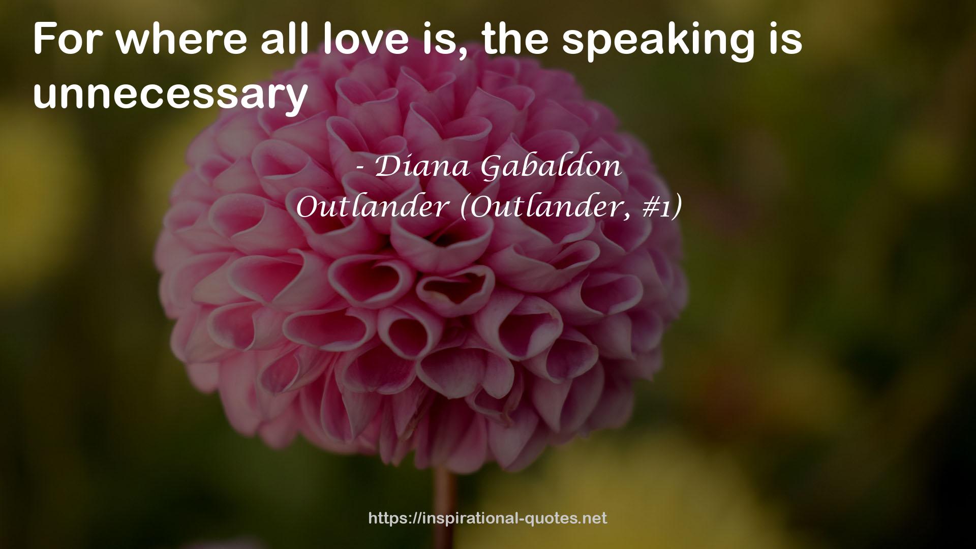Outlander (Outlander, #1) QUOTES