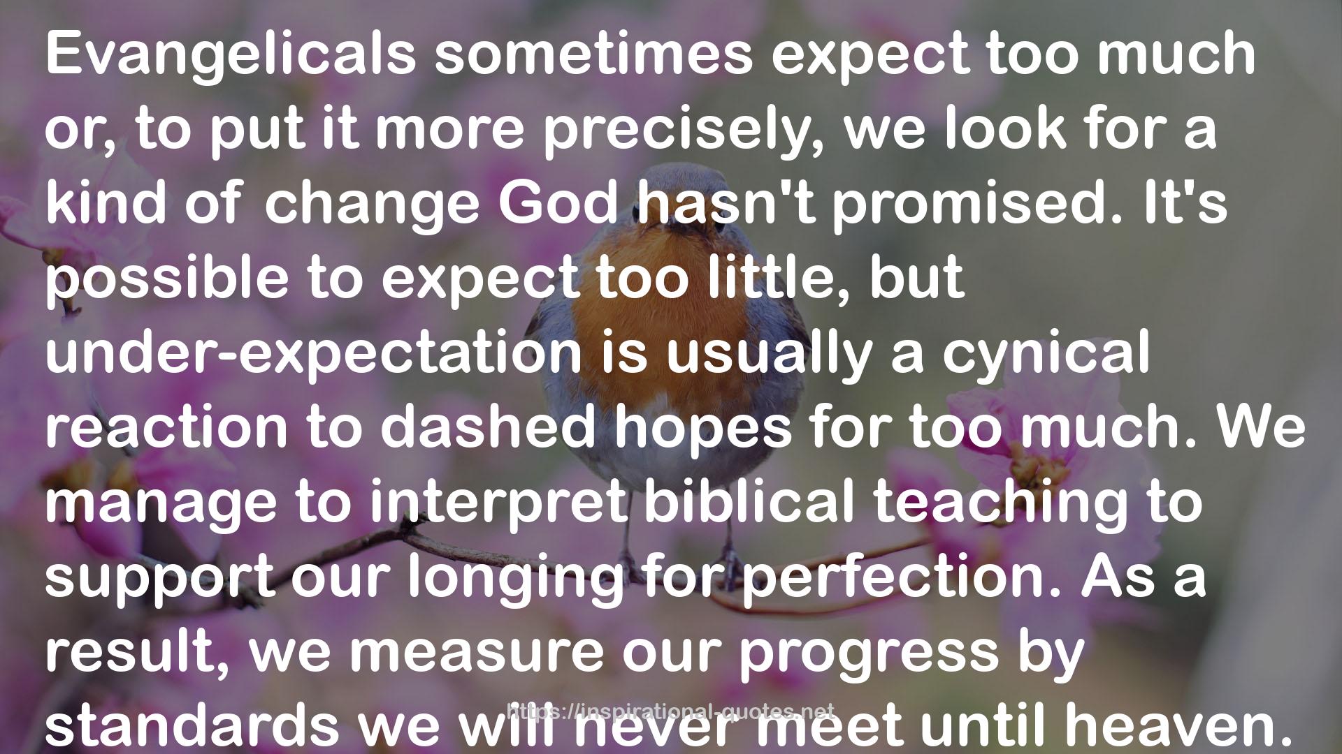 under-expectation  QUOTES