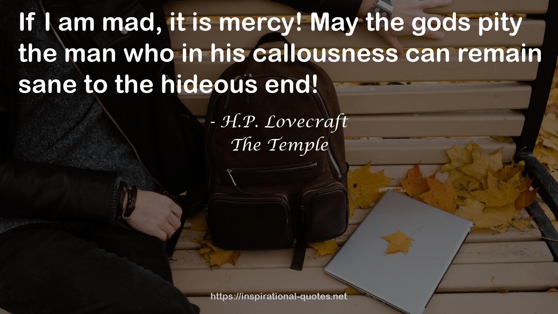 The Temple QUOTES