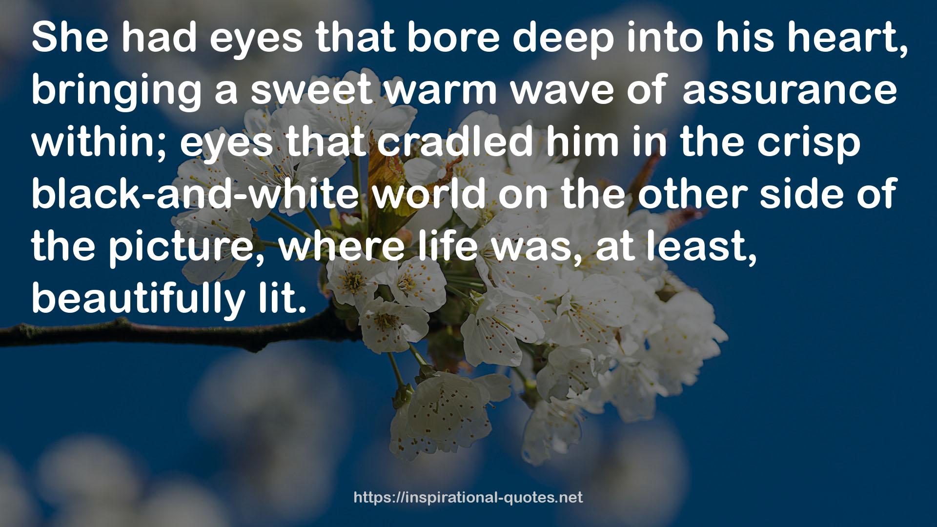 a sweet warm wave  QUOTES