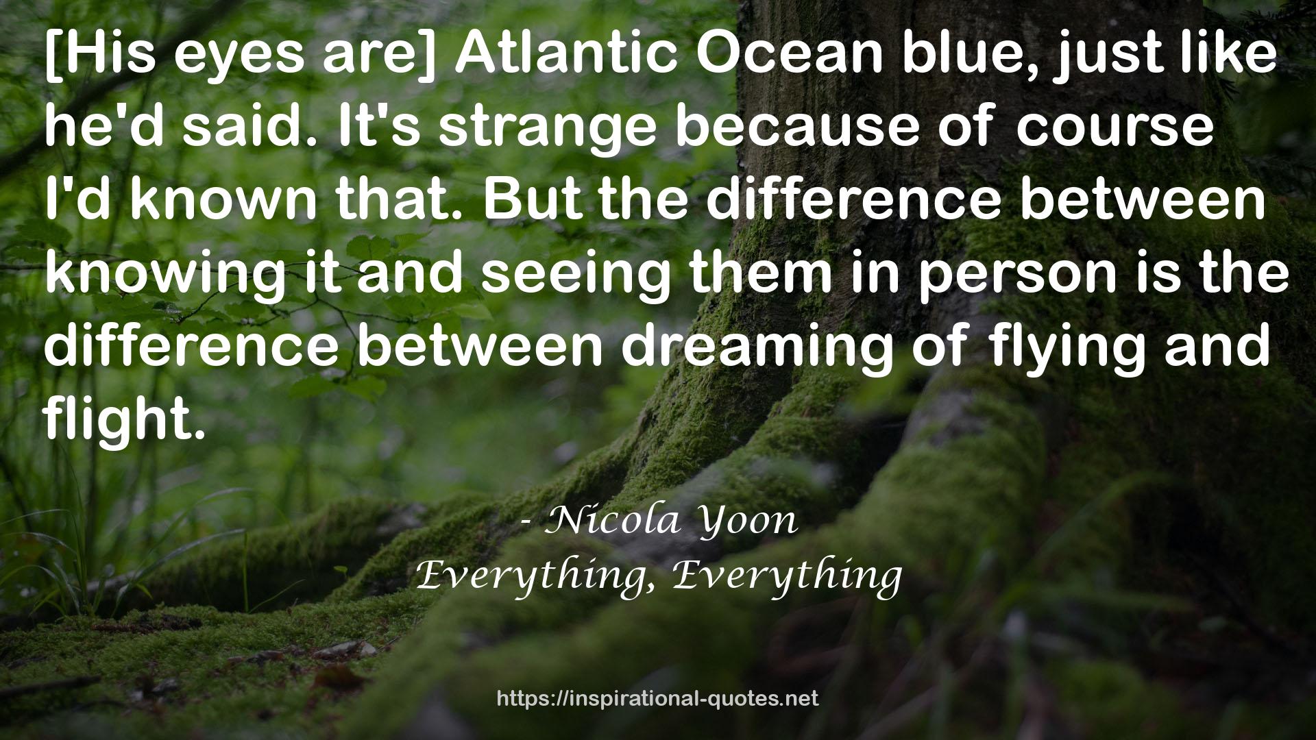 Atlantic Ocean  QUOTES