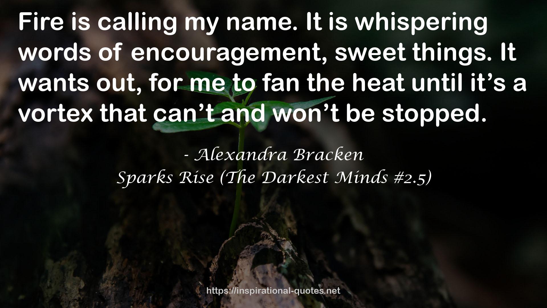 Sparks Rise (The Darkest Minds #2.5) QUOTES
