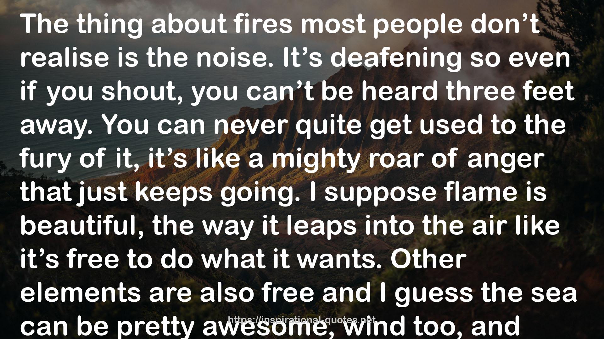 Four Fires QUOTES