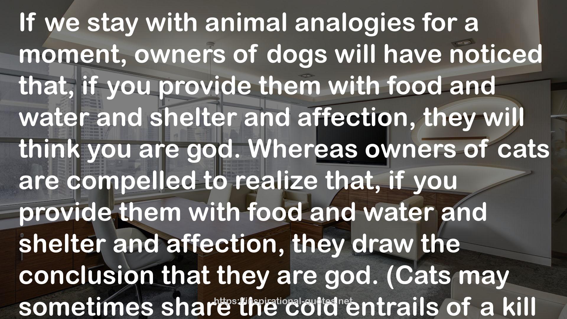 animal analogies  QUOTES