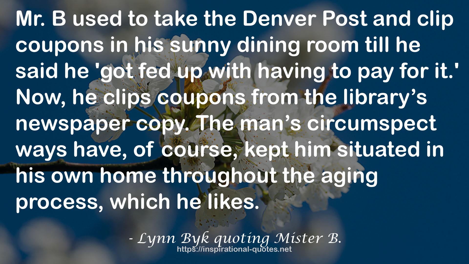 the Denver Post  QUOTES