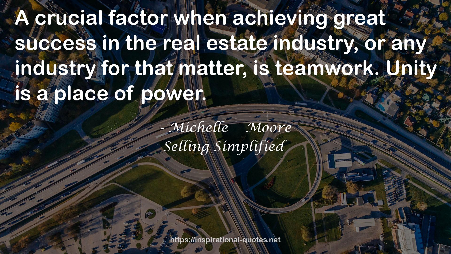 Michelle    Moore QUOTES