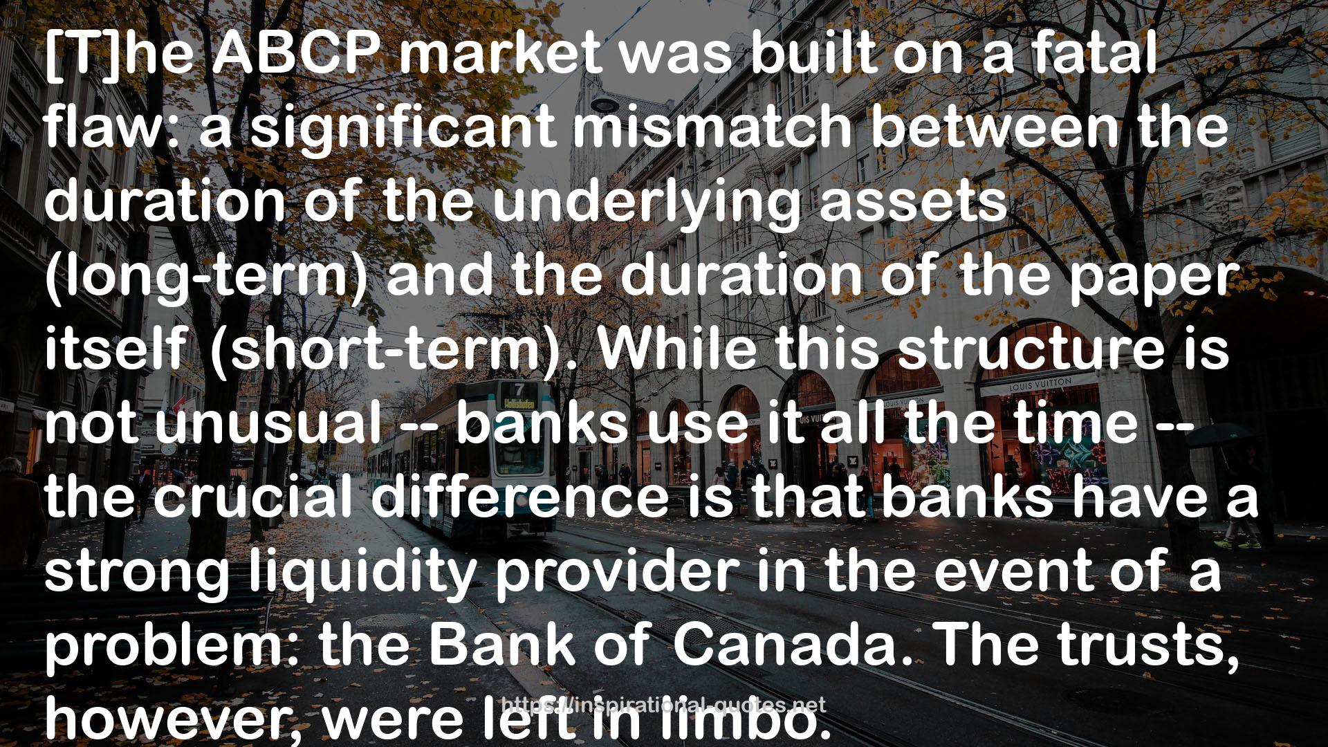 ABCP market  QUOTES