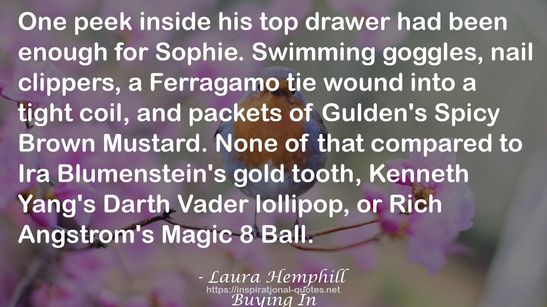 Laura Hemphill QUOTES