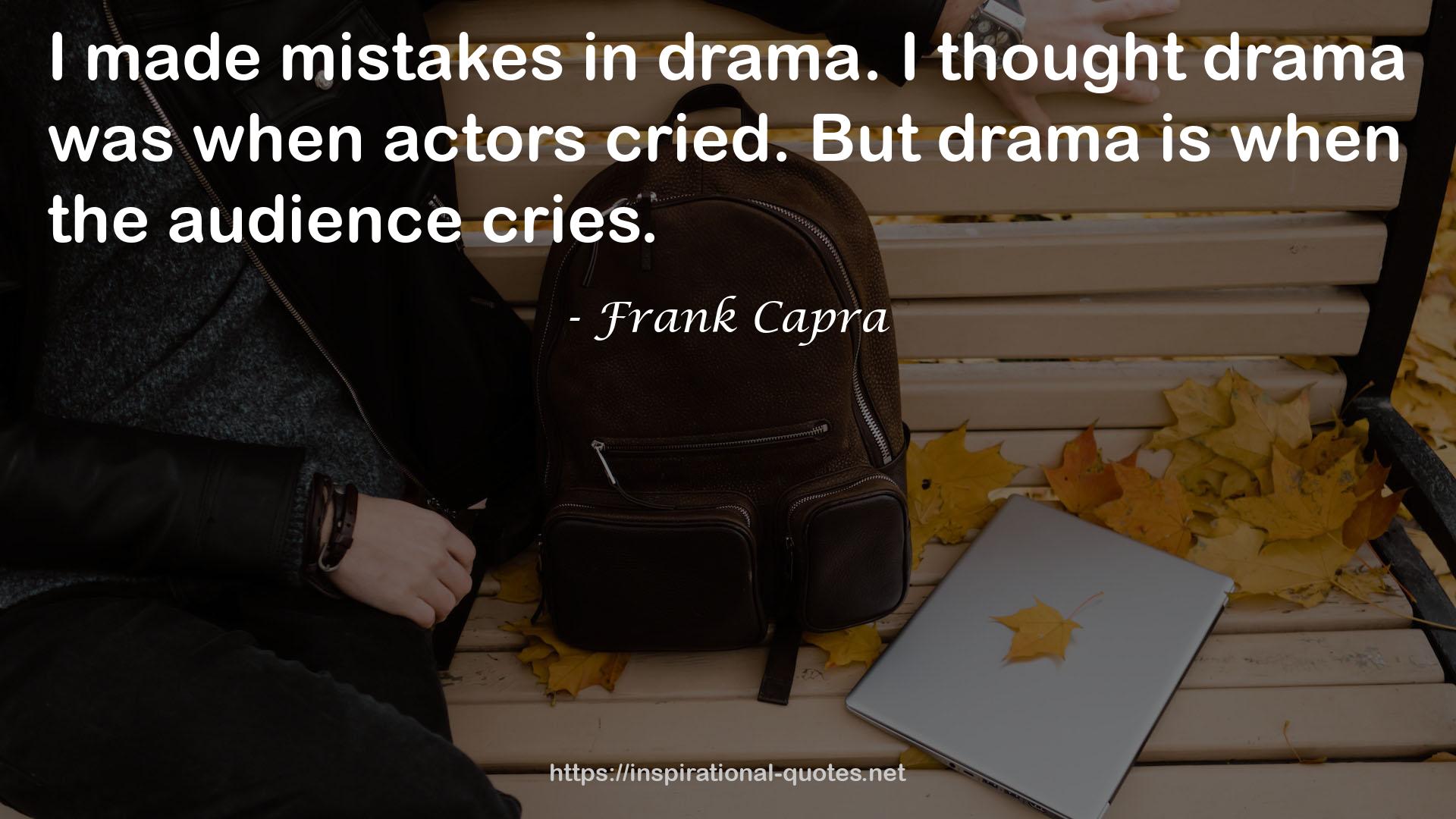 Frank Capra QUOTES