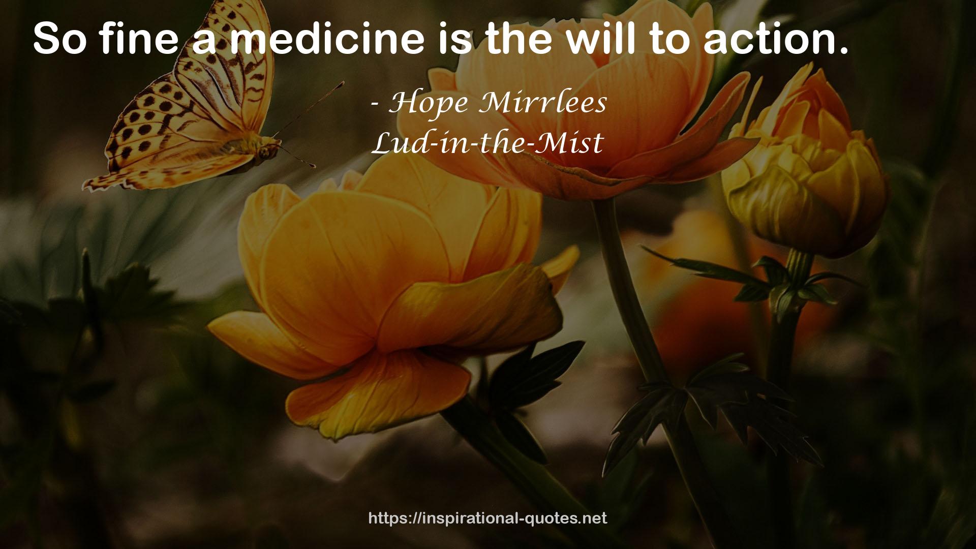 fine a medicine  QUOTES