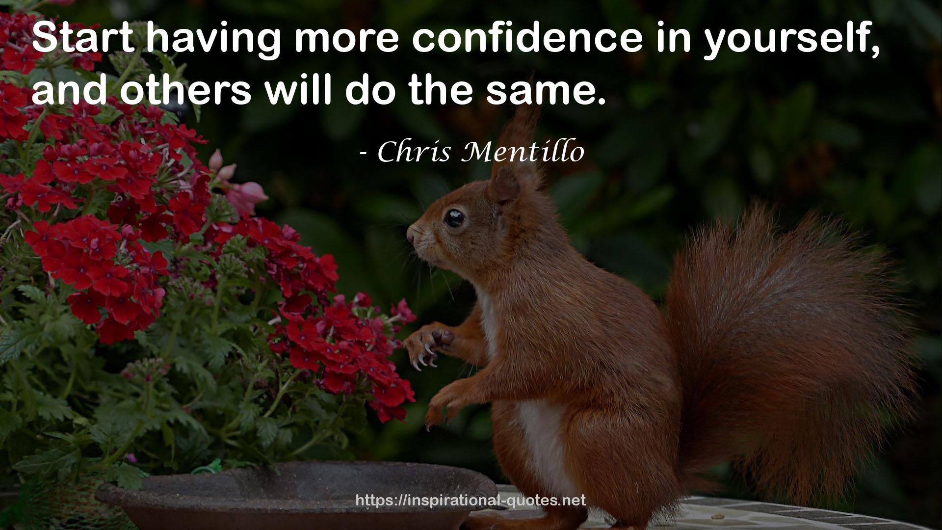 more confidence  QUOTES