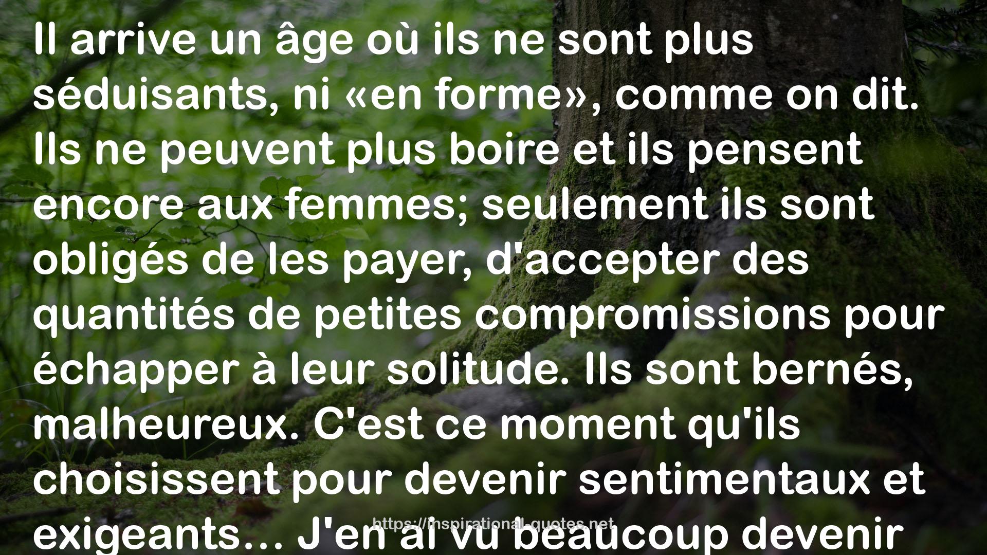 d'accepter des  QUOTES