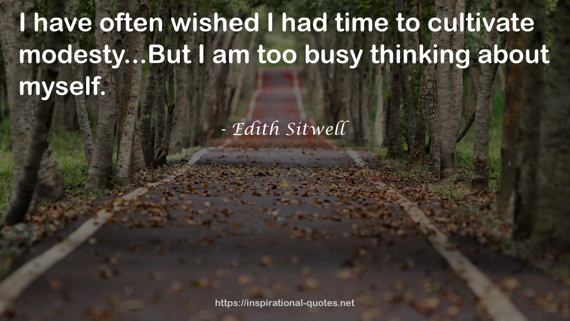 Edith Sitwell QUOTES