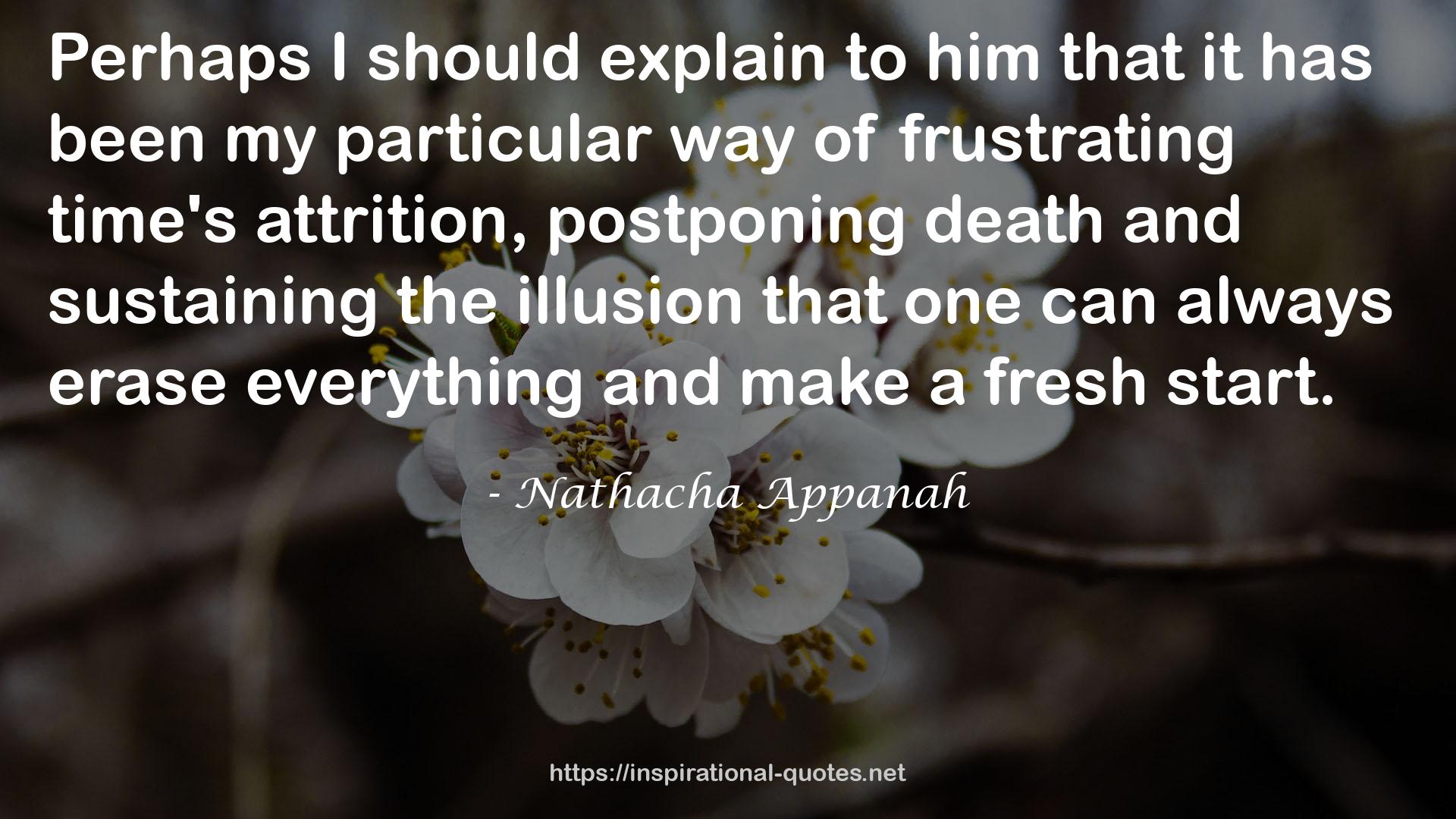 Nathacha Appanah QUOTES
