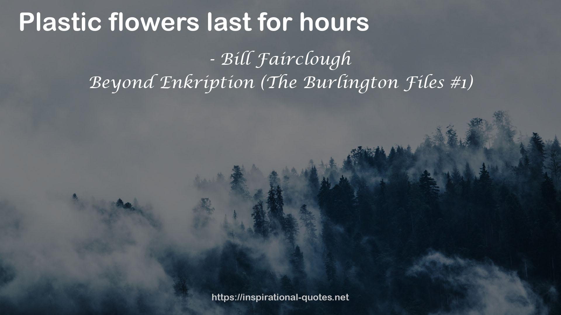 Bill Fairclough QUOTES