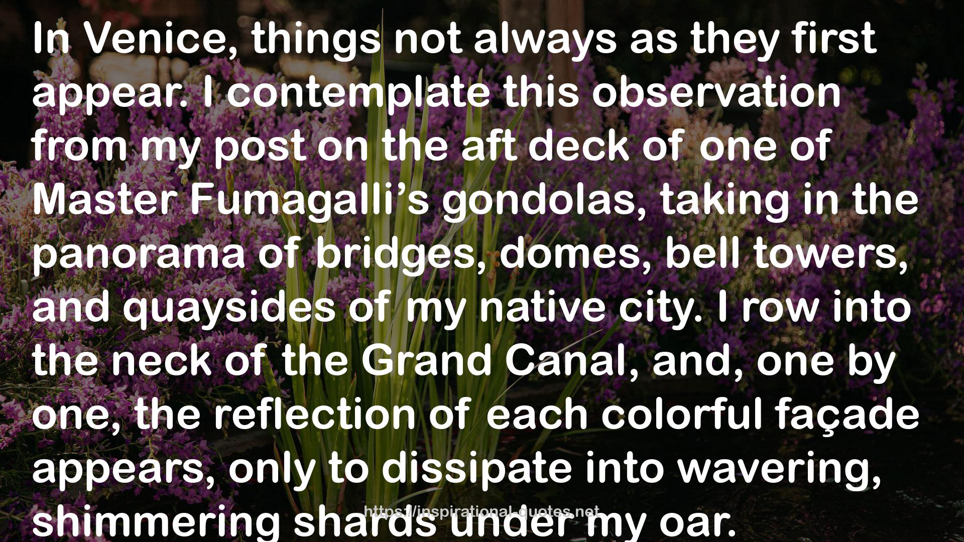 The Gondola Maker (Venetian Artisans #2) QUOTES