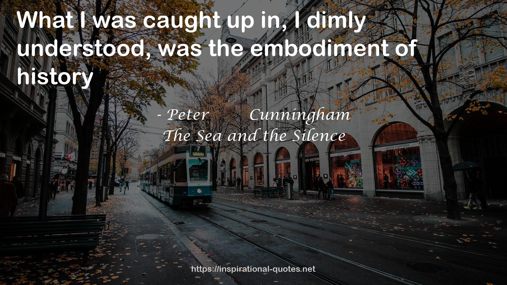 Peter        Cunningham QUOTES