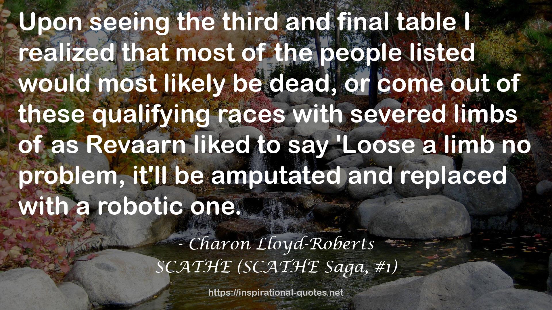 Charon Lloyd-Roberts QUOTES