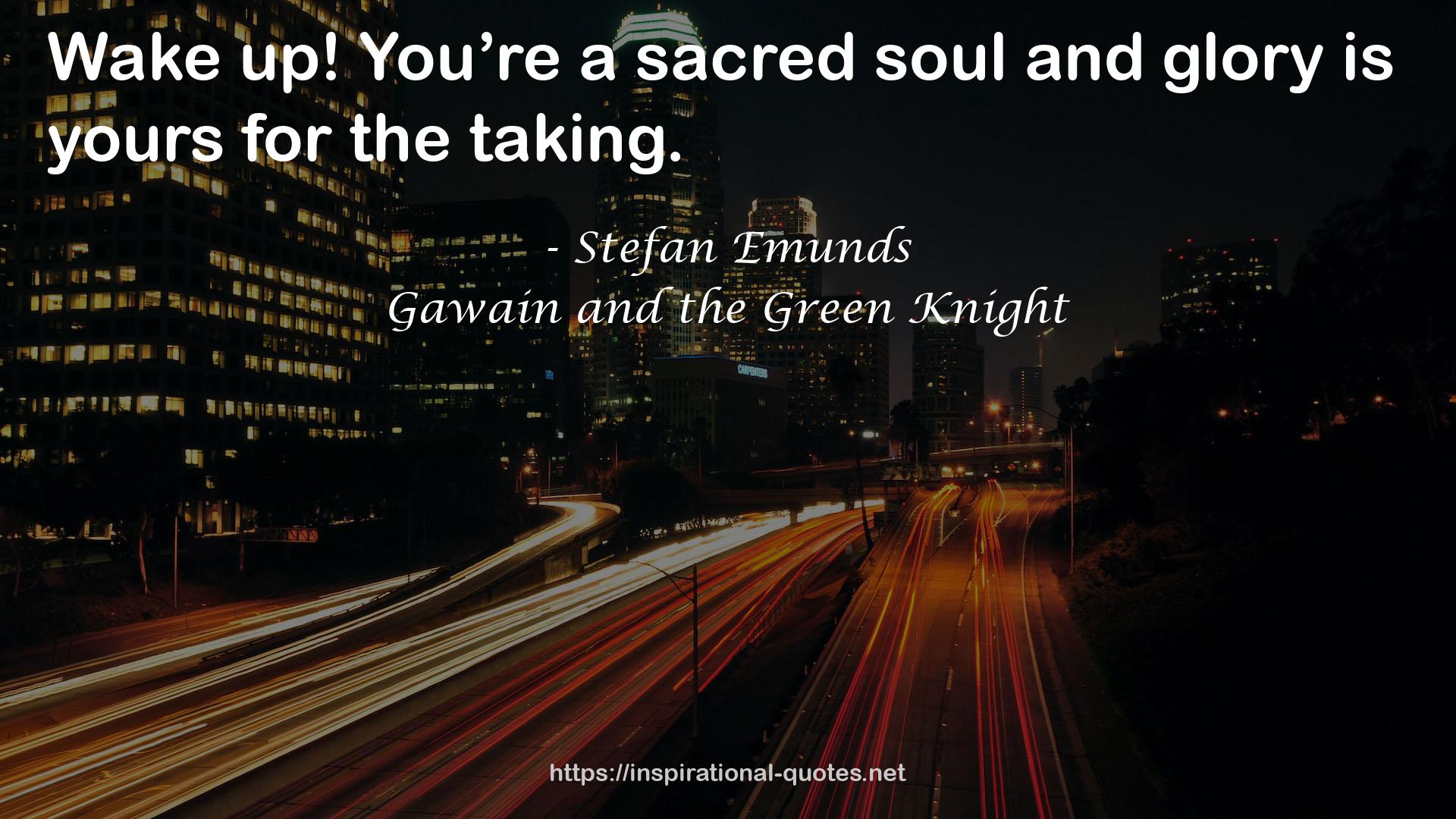 Gawain and the Green Knight QUOTES