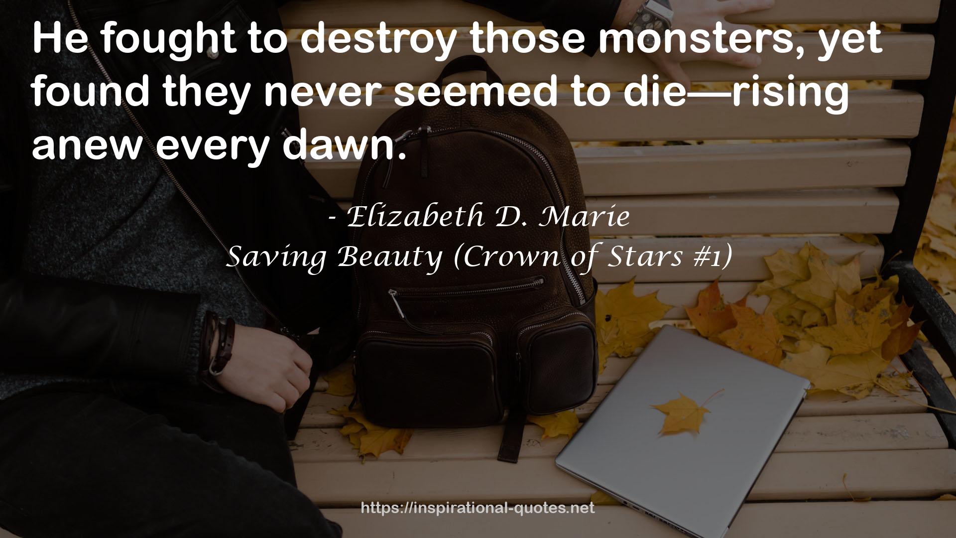 Saving Beauty (Crown of Stars #1) QUOTES