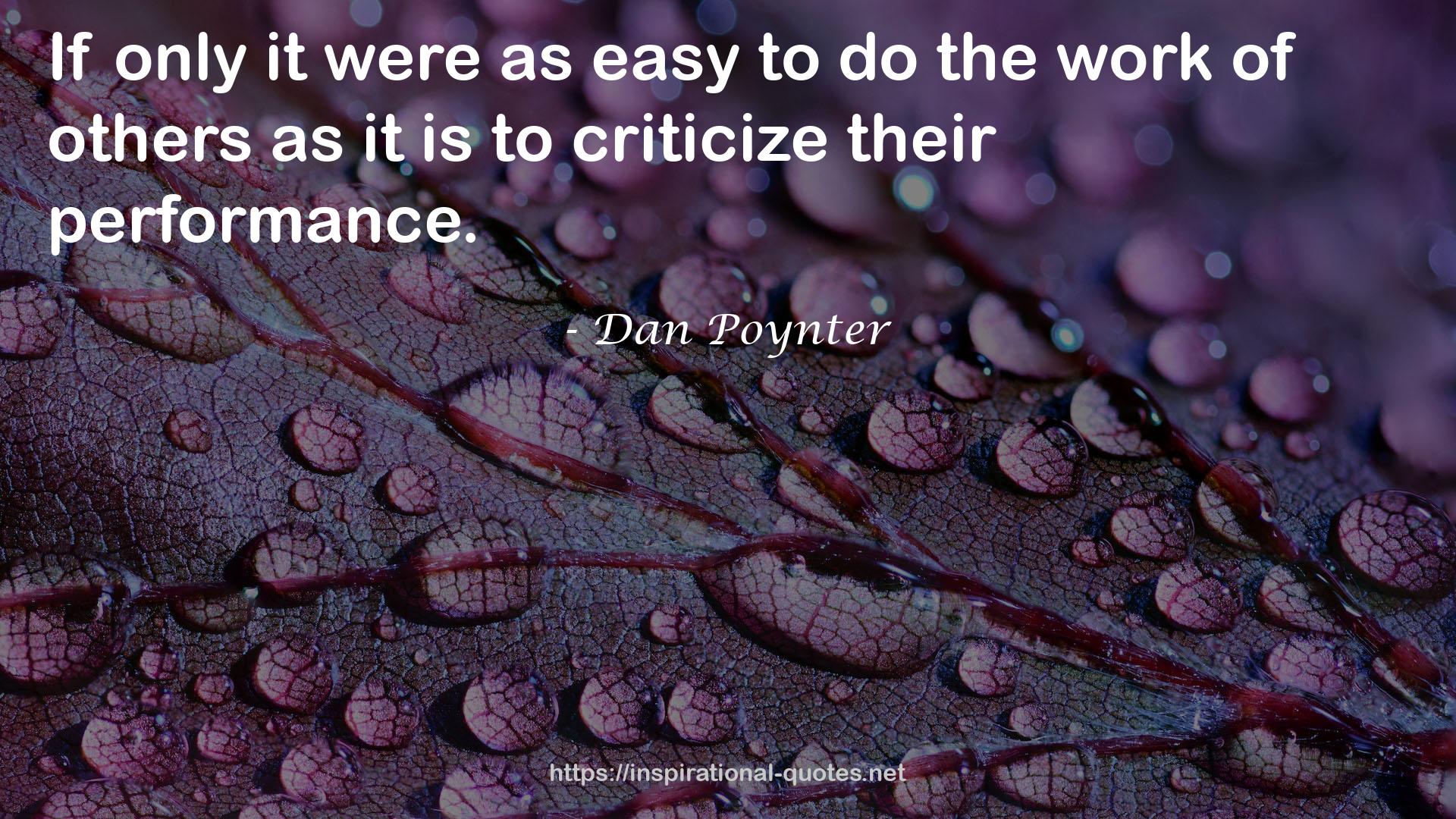 Dan Poynter QUOTES