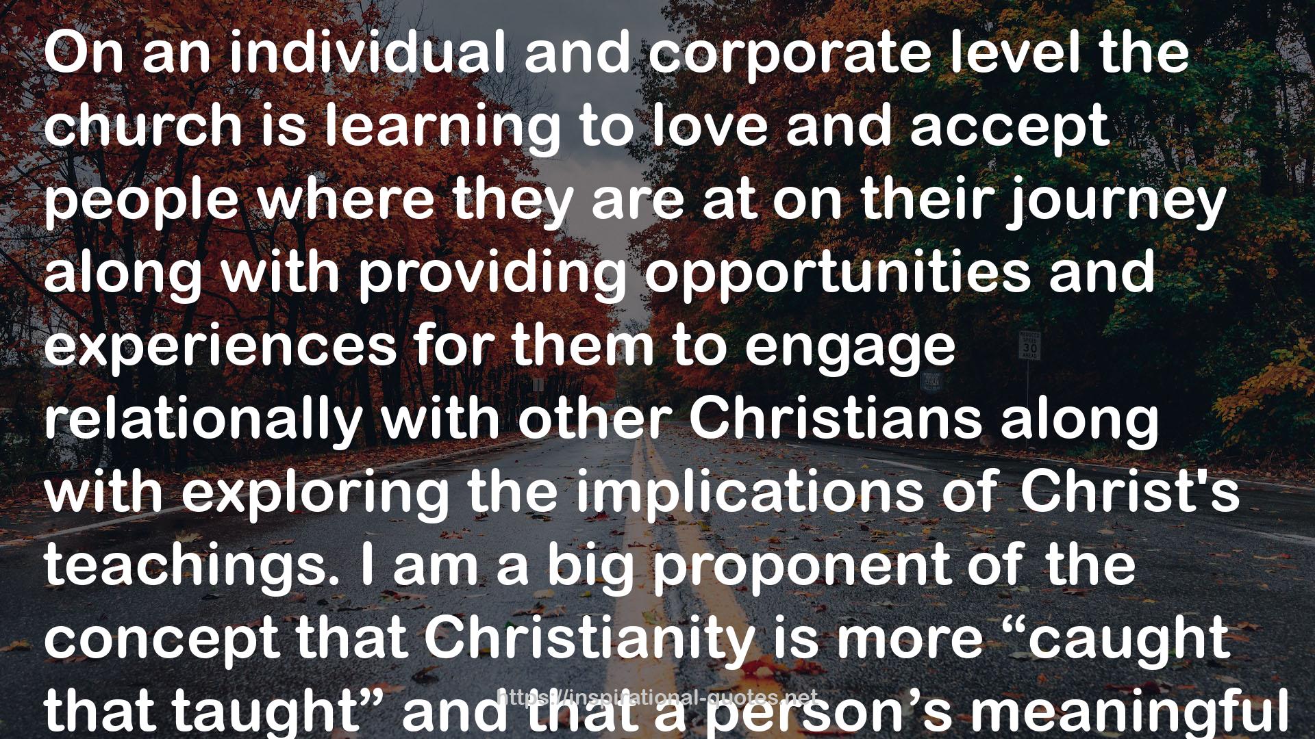 an individual and corporate level  QUOTES