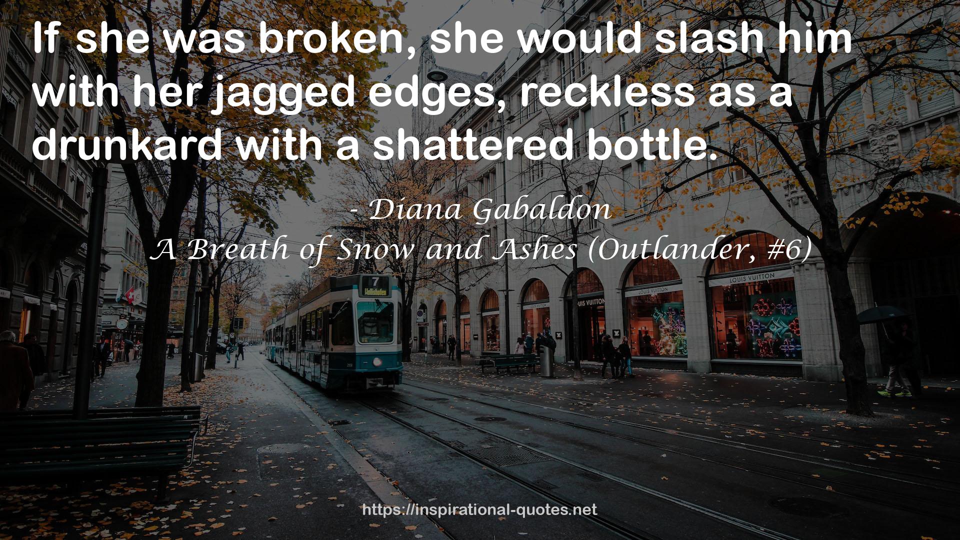 A Breath of Snow and Ashes (Outlander, #6) QUOTES