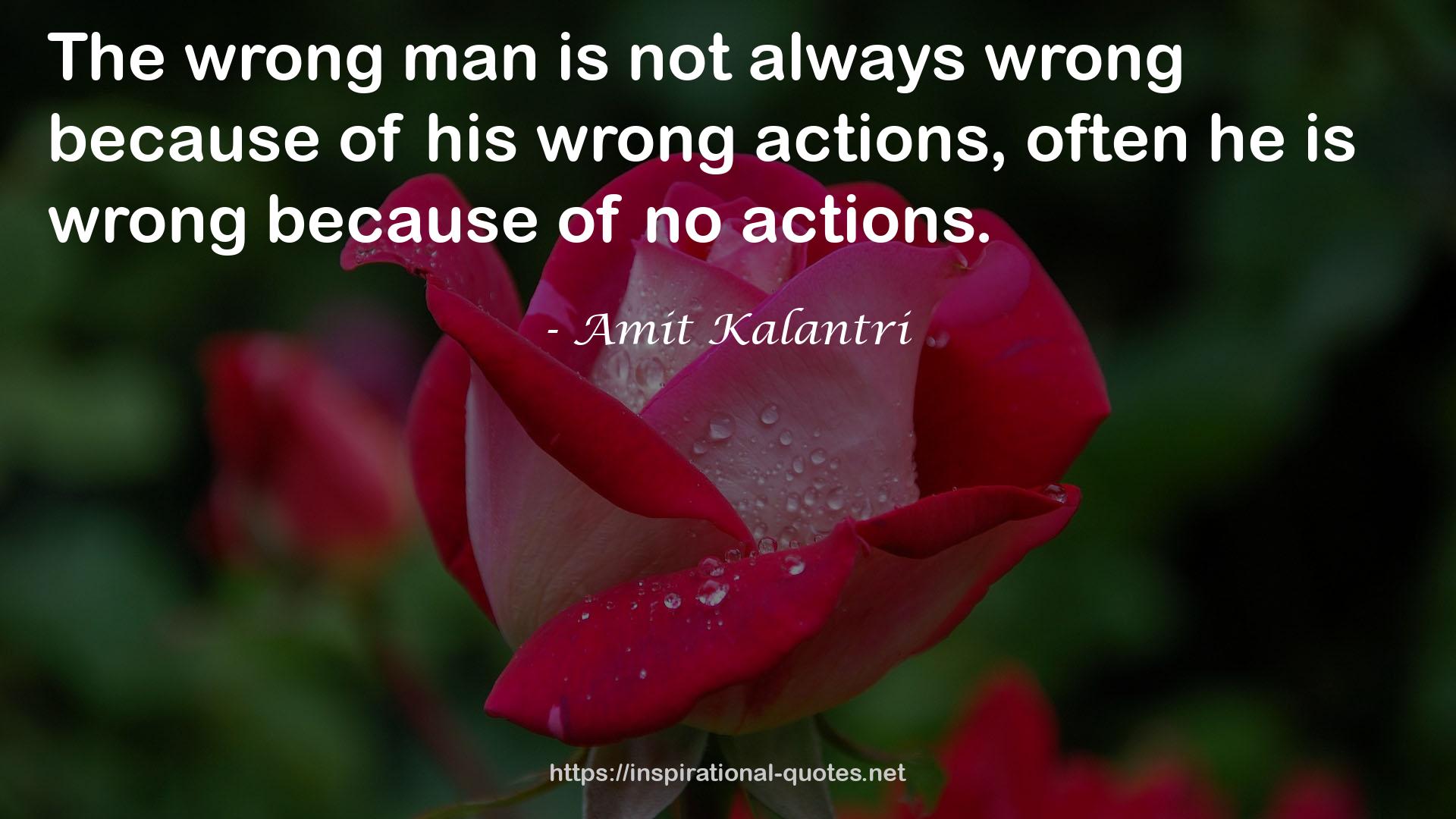 The wrong man  QUOTES