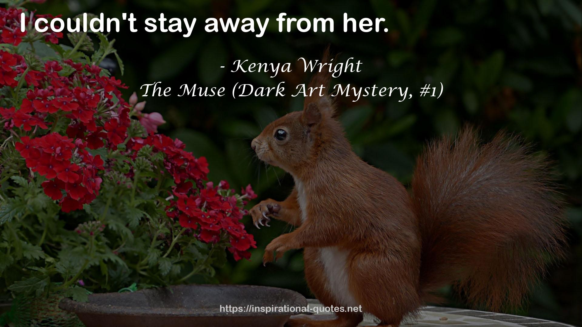 The Muse (Dark Art Mystery, #1) QUOTES