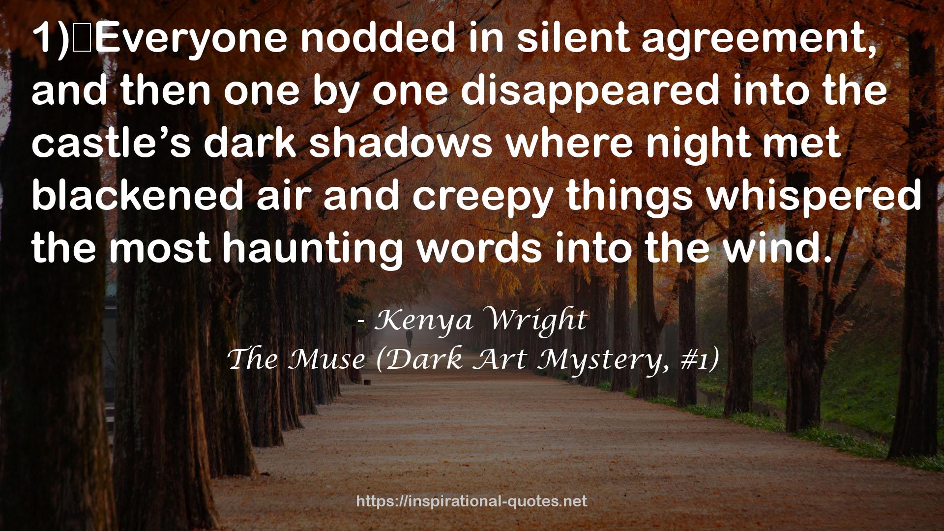 the most haunting words  QUOTES