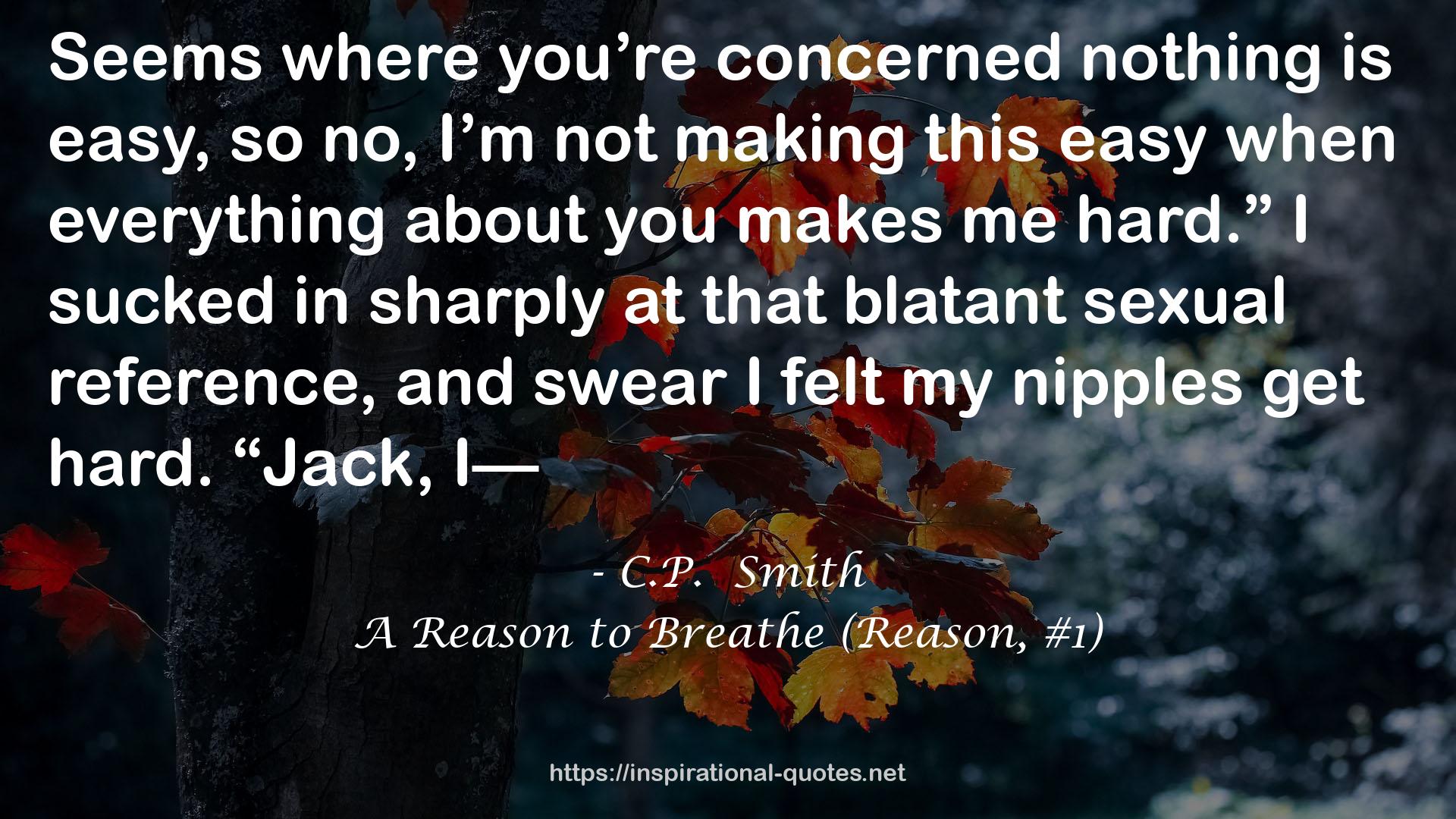 A Reason to Breathe (Reason, #1) QUOTES