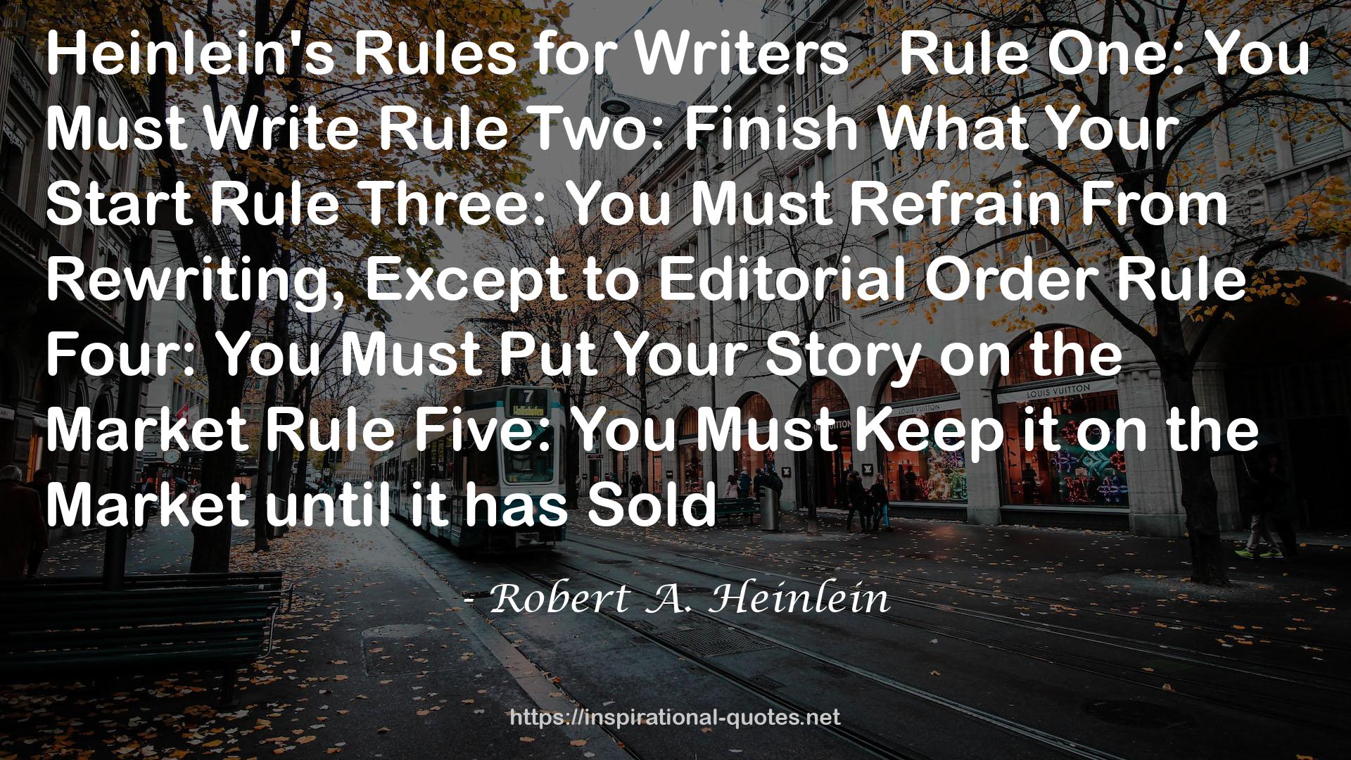 OrderRule  QUOTES