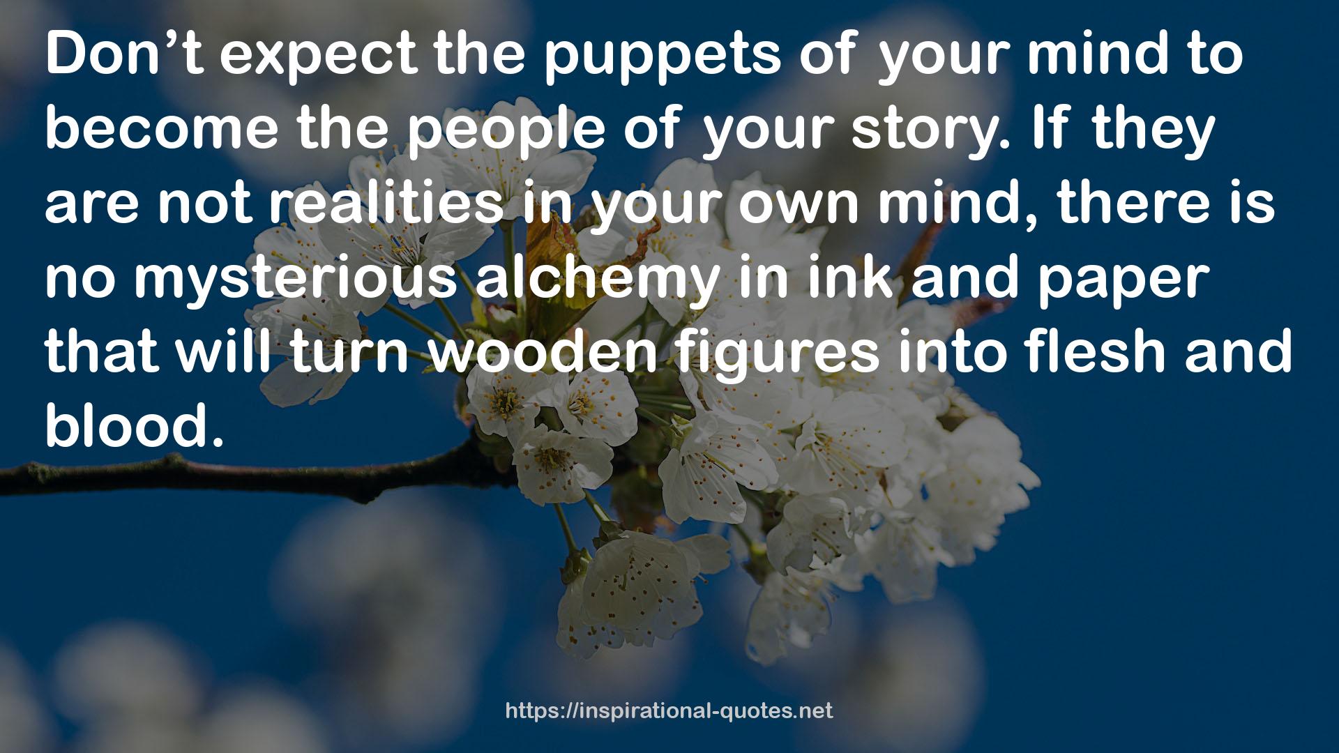 the puppets  QUOTES