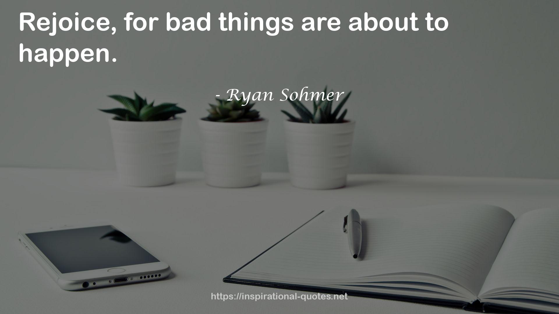 Ryan Sohmer QUOTES