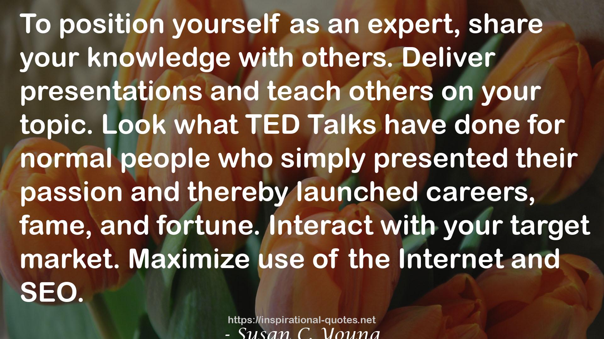 TED Talks  QUOTES