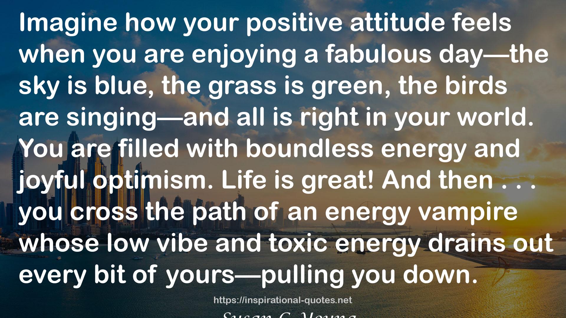 boundless energy  QUOTES