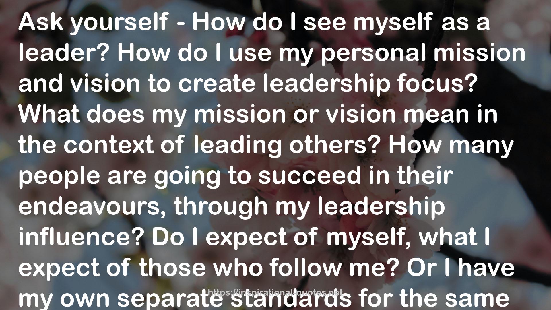 my mission  QUOTES