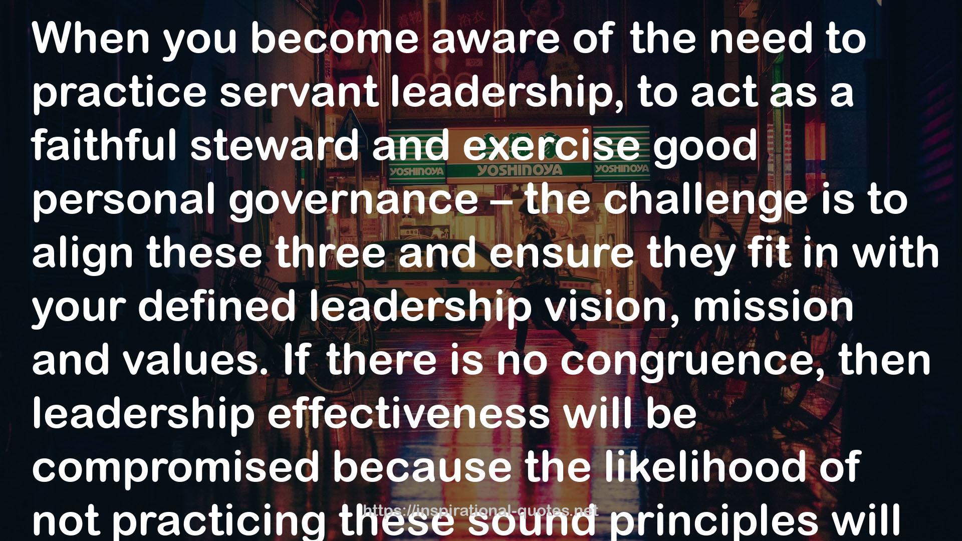 leadership effectiveness  QUOTES