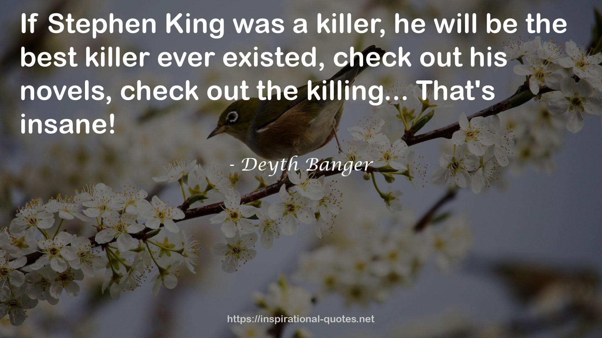 Stephen King  QUOTES