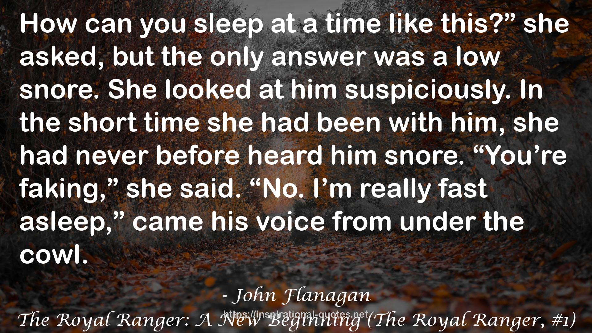 The Royal Ranger: A New Beginning (The Royal Ranger, #1) QUOTES