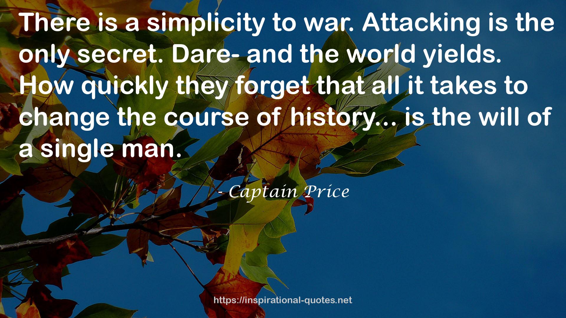 Captain Price QUOTES